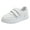 Q001 White, variant on Futezty Unisex-Child and Toddler Boys Casual Slip on Shoes Sneaker(Pink,13.5 Little Kids)