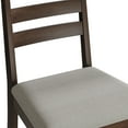 thumbnail image 6 of Castle Place Classic Wooden Dining Chair, Set of 2, Brown, 6 of 8