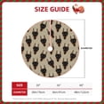 thumbnail image 3 of KLL Cute Black Dog Christmas Tree Skirt 36" ,Party Decorations Farmhouse for Christmas Decorations Holiday Party, 3 of 6