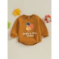 thumbnail image 2 of Liacowi Baby Girls Boys Thanksgiving Bodysuits Infant Long Sleeve Crew Neck Pie Turkey Print Romper Onesie 6M 12M 18M 24M Newborn Spring Fall Christmas Clothes, 2 of 8