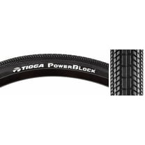 Tioga PowerBlock Tire - 20 x 1-1/8 Clincher Wire Black 60tpi