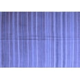 thumbnail image 1 of Ahgly Company Indoor Rectangle Abstract Blue Contemporary Area Rugs, 2' x 4', 1 of 4