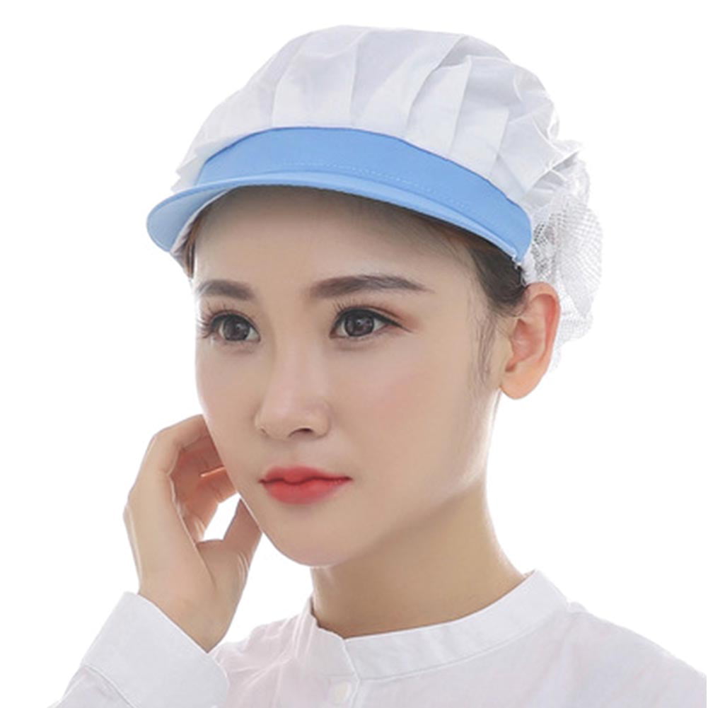 Details about   Restaurant Kitchen Cook Chef Catering Hat with Hairnet Baker Cap for Unsex 