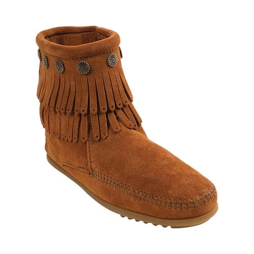 minnetonka double fringe boot