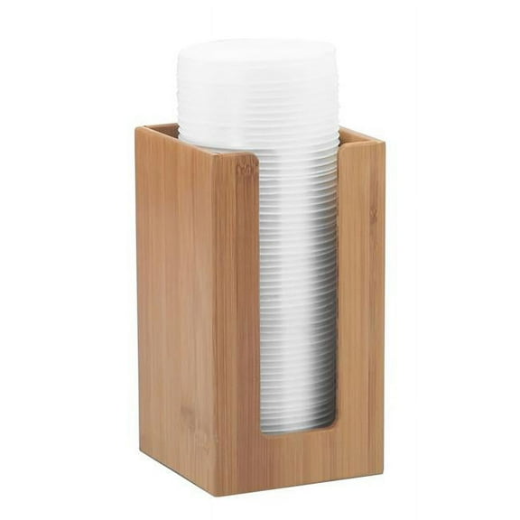 Cal-Mil 298-60 Lid Display, 4.5" W x 4.5" D x 8" H, Bamboo