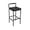 30'' Seat Height-pu Black, variant on CIMOTA Black Modern Bar Stools Set of 2 with Low Back, Leather Bar Height Stools Tall Barstools Upholstered Bar Chairs Counter Stools for Kitchen Island with Metal Legs for Home Bar/Pub, 30 Inch