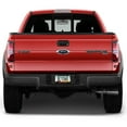 thumbnail image 4 of Ford F-150 Raptor in Red Black Real 3K Carbon Fiber Glossy Finish License Plate Frame, 4 of 7
