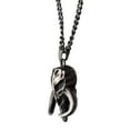 thumbnail image 4 of Star Wars: Mandalorian Mythosaur Skull Symbol Necklace, Stainless Steel Pendant Necklace with Chain, 4 of 4