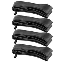 REGALWOVEN 4 Pcs 20" Bike Inner Tube 20 x 1.75 - 2.125 American Type Valve Bicycle Inner Tube Tyres Rubber Black