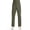 Olive, variant on Cherokee Mens Scrub Scrub Bottoms with Cargo Pockets, Two-Way Stretch Modern fit Button Closure with Inside Drawstring Scrub Bottoms - WW140, S Tall, Hunter Green
