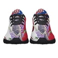 thumbnail image 5 of Texas Bluebonnet and Mockingbird Shoes Sneakers Black Size 9.5, 5 of 7