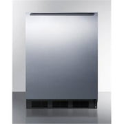 Accucold FF6BSSHH 25.13 x 24 in. General Purpose Auto Defrost Counter Height All-Refrigerator - Black