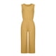 thumbnail image 4 of ICHUANYI Clearance Jumpsuits For Women Sleeveless Pocket Solid Color Loose Straight Pants Fashion Romper Pants(Yellow, XL) ICHUANYI WER2023080709505, 4 of 8