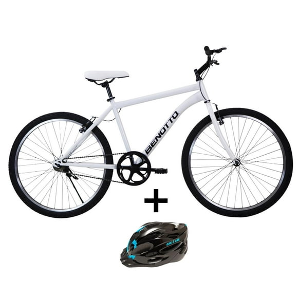 Combo Bicicleta Benotto PMO R26 1V Hombre con Casco Talla L