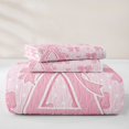 thumbnail image 5 of Manfei Kawaii Bows Twin Quilt Set For Girls,Pink Letter A Initial Lettering Twin Coverlet Set,2-Piece, 5 of 7