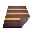 thumbnail image 5 of Rugsotic Carpets Hand Knotted Wool Area Rug 8'x10' Purple Brown Contemporary Rectangle Indoor Rug for Living Room, Bedroom Antimicrobial L00228, 5 of 5