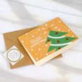 thumbnail image 4 of Ganfancp Set de Tarjetas de Navidad Incluye Tarjetas de Alta Calidad Sobres y Adhesivos Decorativos Ideal para Deseos Navideños Ofertas y Liquidaciones Tarjeta de Felicitación X 2, Sobre X 2, Pegatin, 4 of 6