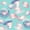 Aqua, variant on Manfei Animal Axolotl Full Size Comforter Sets,Pastel Salamander Bedding Comforter Set,Colorful Stars Reversible,3pcs,1 Comforter and 2 Pillowcases