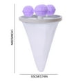 thumbnail image 2 of WREESH Floating Lint Hair Catcher,Washing Machine Float Filter Bag Filter Hair Remover Cleaning Decontamination Laundry Ball Clothes Wash Ball Clearance, 2 of 2