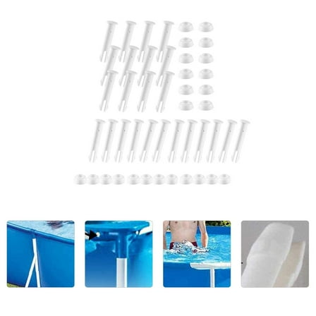 Pyramidti  20 Pcs Pools Swimming Joint Pins Replacement Parts Frame Support