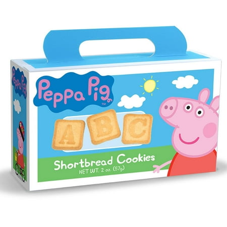 Peppa Pig ABC Shortbread Cookies, 2 oz
