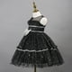 thumbnail image 4 of Vestido de fiesta negro brillante para niña, ropa elegante con lazo para niños, cumpleaños, boda, baile de graduación, 3-8 años, 4 of 4