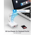 thumbnail image 4 of Lector de tarjetas SD BNMXtek para iPhone con Lightning y USB-C, 4 of 7