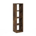 thumbnail image 2 of Furinno CUBICLE Open Back Decorative Verticle Cube Storage Organizer Amber Pine, 2 of 8