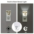 Xecao Cow for Night Light a Wallmounted LED Fixture with A Duskto