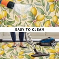 thumbnail image 4 of Summer Lemons Outdoor Rug 5x7 Ft, Non Slip Washable Area Rug, Vintage Fruits Green Leaf Botanical Patio Rugs Carpet Runner, Large Floor Mat for Indoor/Outdoor Deck Porch Camping, 4 of 8