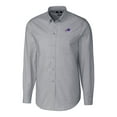 thumbnail image 2 of Men's Cutter & Buck Charcoal Buffalo Bills Stretch Oxford Big & Tall Long Sleeve Dress Shirt, 2 of 3