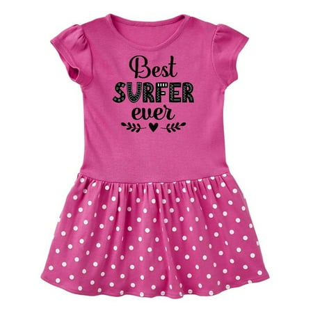 

Inktastic Surfing Gift Best Surfer Ever Gift Baby Girl Dress