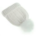 thumbnail image 4 of Yigetop Winter Beanie Womens Winter Knitted Beanie Hat with Faux Pom Warm Knit Cap Beanie Hats for Women Girls Winter Hat White One Size, 4 of 5