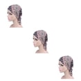 thumbnail image 4 of Turbante elástico Qarigey para mujer gorro de algodón bufanda preatada pañuelo para la cabeza sombrero de quimio talla única, 4 of 6