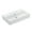 White, variant on Ws Bath Collections Quattro 70.03 BG Quattro 27-5/8" Rectangular Ceramic Vessel Or Wall
