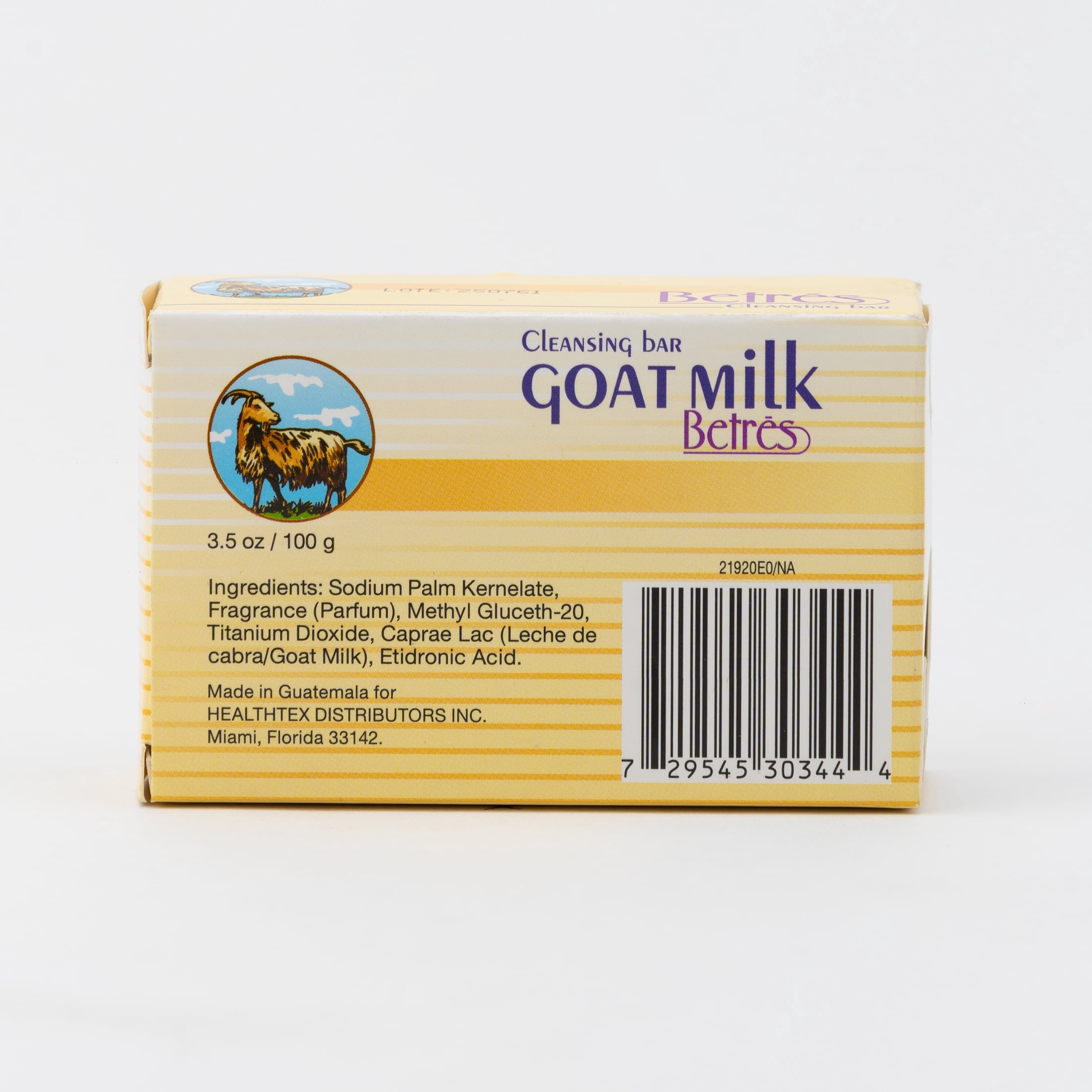 Betres Goat Milk Soap 3.5 oz. Moisturizing Soap,  All Age Groups
