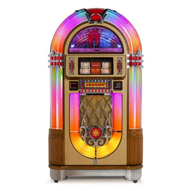 1015 Slimline CD Jukebox, Oak