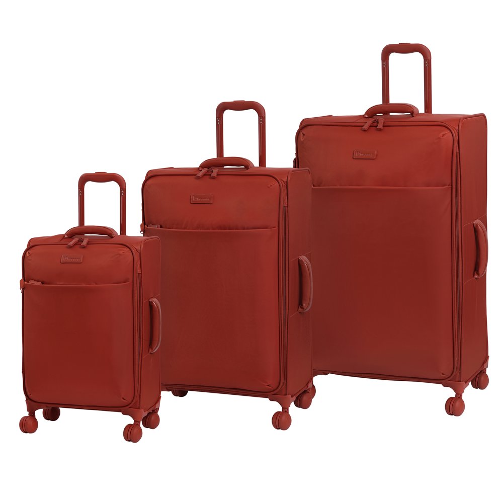 it luggage Lustrous 3 Piece Softside Expandable Luggage Set Walmart