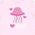 thumbnail image 4 of Inktastic Jellyfish Pink Ocean Creature Girls Baby T-Shirt, 4 of 5