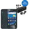 Samsung Captivate Glide I927 Android Cell Phone (Unlocked), Black and Accessory Kit w/Portable Speaker