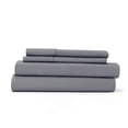 thumbnail image 1 of Linen Market Ultra Soft Easy Care Microfiber 16" Deep Pocket Basic 3 Piece Bed Sheet Set with Pillowcases, Gray, Twin, 1 of 10
