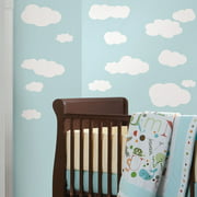 RoomMates Clouds (White Bkgnd) Peel & Stick Wall Decals