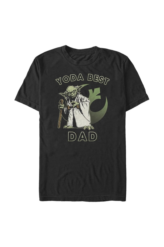 Men's Star Wars: A New Hope Yoda Best Dad Graphic T-Shirt