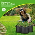 thumbnail image 7 of 7-Pack 3 Gallon Plant Grow Bags Heavy Duty Thickened Nonwoven Fabric Pots with Handles, 7 of 7