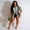 Grey, variant on LYMAYTER Women's Crochet Beach Set Color-Block Lapel Openwork Shorts Set Breezy Vacation Outfit‌ S-XL