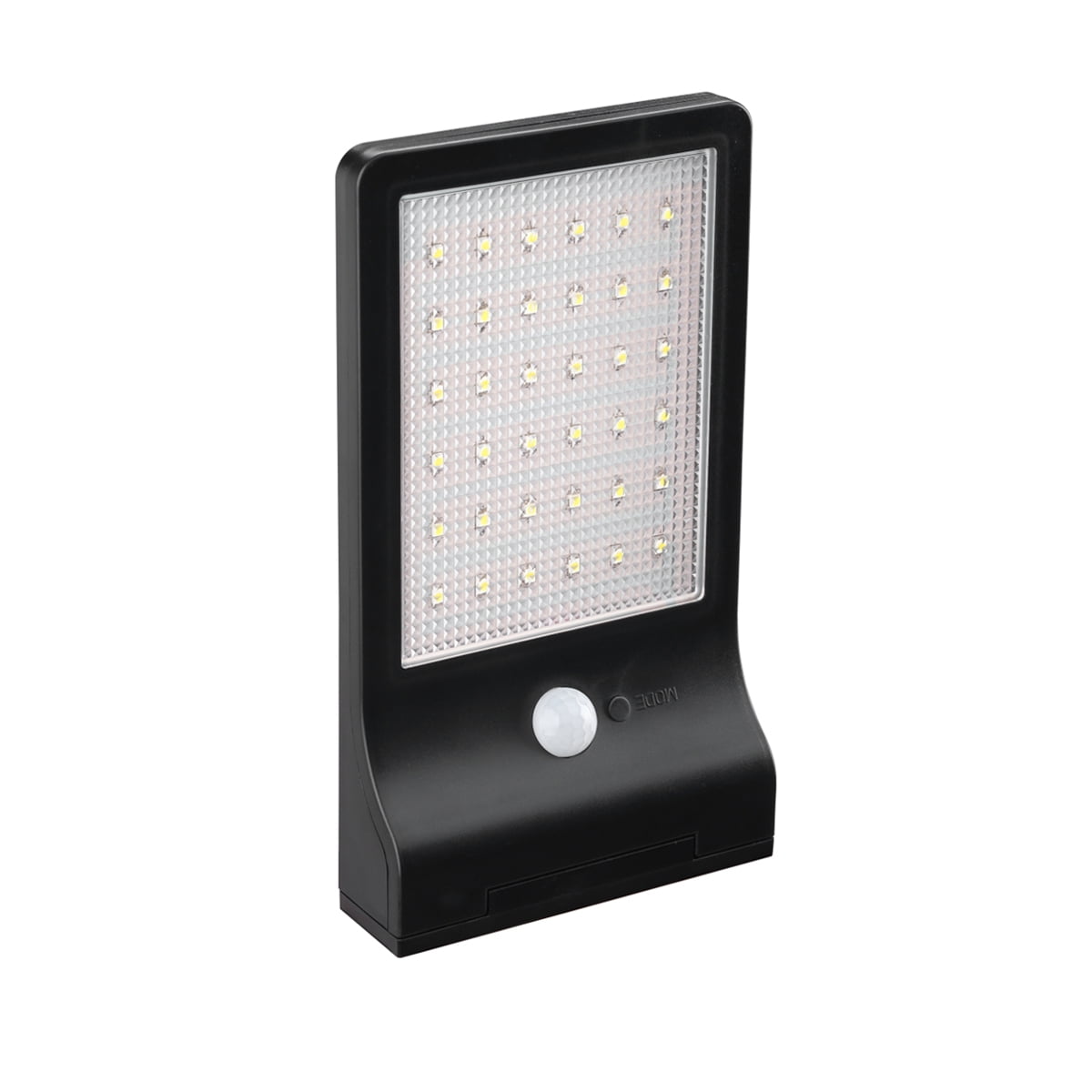 Link2Home EM-SL901B 350 Lumen LED Outdoor Solar Motion Sensor Slim Security Light with Photocell Technology, Black Link2Home EM-SL901B 350 Lumen LED Outdoor Solar Motion Sensor Slim Security Light with Photocell Technology, Black