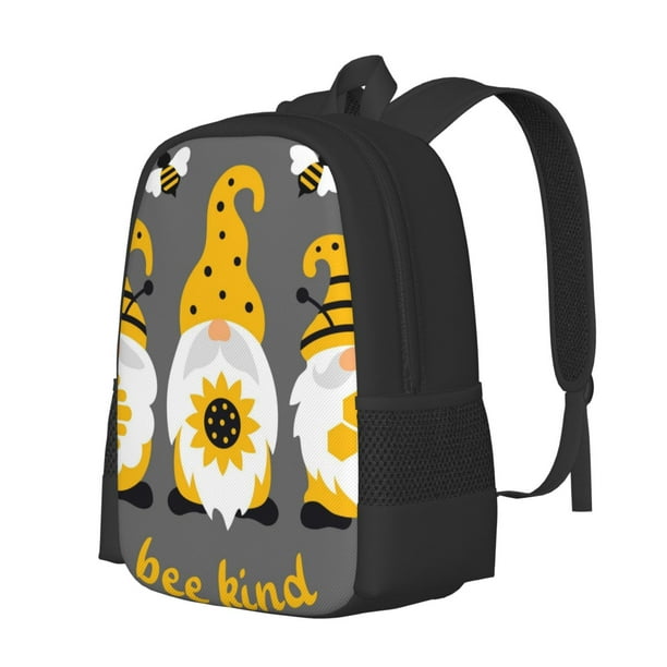 Fotbe Bee Kind Mochila para Hombre y Mujer - Tela Oxford 600D Resistente - Mochila Impermeable de Gran Capacidad para Escuela, Viajes y Senderismo