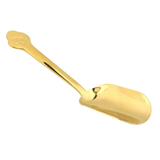 Loose Leaf Tea Scoop, Stainless Steel Loose Leaf Tea Scoop Tea Shovel Scooper for Dry Food Candy Coffee Bean