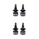 thumbnail image 2 of sweethay 2 piezas 6000K reemplazo de bombilla de faro de coche vehículo brillante alto haz bajo faro delantero luz automóvil repuestos H7 2piezas, 2 of 6