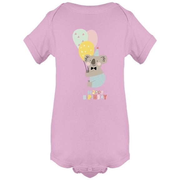 Cute Greeting With A Koala Bodysuit Infant -Image by Shutterstock,  24 Months